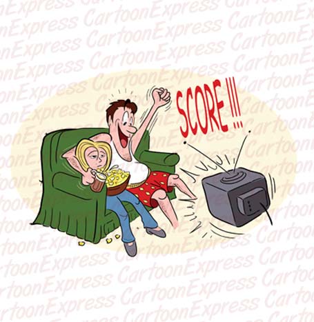 couple sofa sports